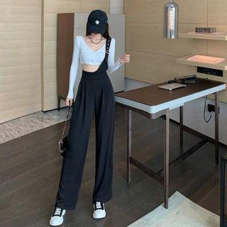 Asymmetrical Jumper Pants