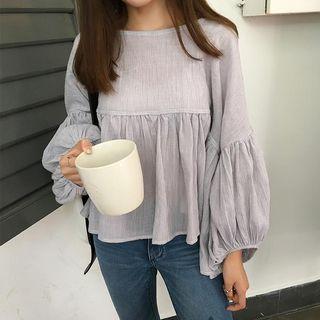 Bishop Sleeve Blouse