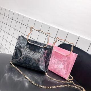 Cat Lace Shoulder Bag