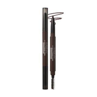 Macqueen - My Waterproof Auto Eyebrow Pencil Fixing Powder - 3 Colors Natural Brown