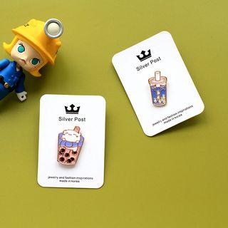 Milk Tea Brooch