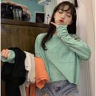 Pocket Long-sleeve Crop T-shirt