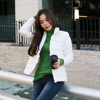 Stand-collar Duck-down Puffer Jacket