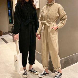 Bow Waist Jumpsuit