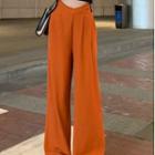 Wide Leg Cutout Pants