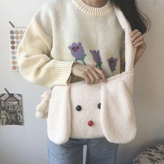 Rabbit Crossbody Bag White - One Size
