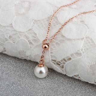 925 Sterling Silver Beaded Necklace