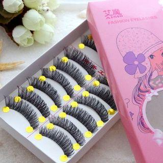 False Eyelashes #f21 (10 Pairs) As Shown In Figure - One Size