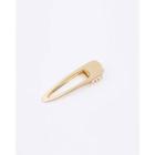 Metal Hair Clip Gold - One Size
