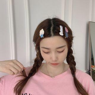 Set Of 3: Cartoon Acrylic Hair Clip