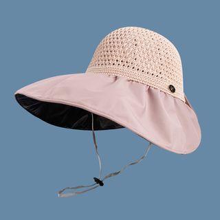 Woven Panel Sun Hat