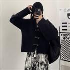 Safety Pin-accent Cardigan