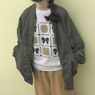 Cookies Print Sweater