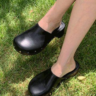 Studded Chunky Mules