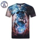 Galaxy Print Short-sleeve T-shirt