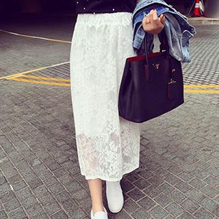 Maxi Lace Skirt