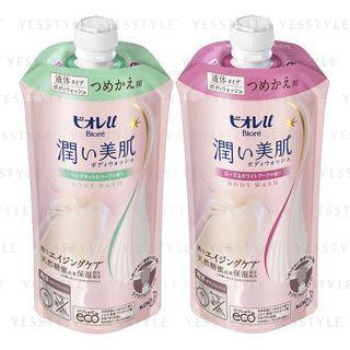Kao - Biore Moisture Body Wash Refill 340ml - 3 Types