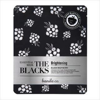 Banila Co. - The Blacks Essential Mask - Black Rapsberry