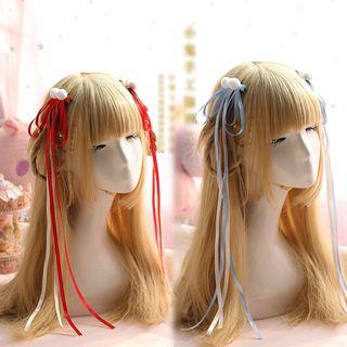 Set Of 2: Ribbon Hair Clip