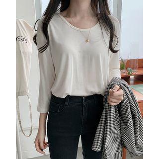 U-neck Boxy T-shirt