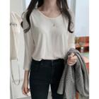 U-neck Boxy T-shirt