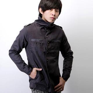 Button-detail Jacket