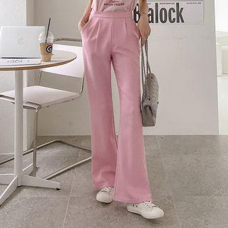 Houndstooth Bootcut Dress Pants