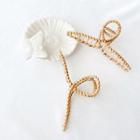Plain Hair Clamp Gold - One Size