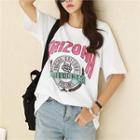 Varsity Letter Cotton T-shirt