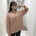 Mockneck Loose-fit Sweater