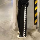Butterfly Sweatpants Black - One Size