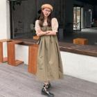 Short-sleeve Knit Top / Jumper Dress