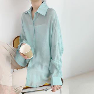 Perspective Long-sleeved Shirt