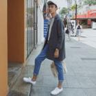 One-button Loose-fit Jacket
