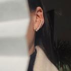 Faux Pearl Earring 1 Pair - Stud Earring - White - One Size