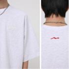 Elbow-sleeve Logo Embroidered T-shirt