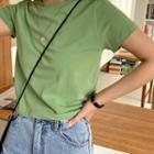 Multicolor Crop T-shirt