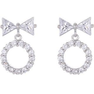Embellished Bow Earring