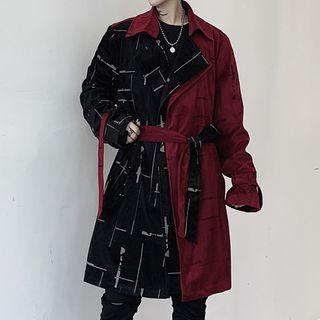 Paneled Long Coat
