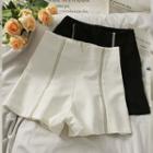 Pearl-accent High-waist Shorts