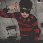 Star Striped Pullover