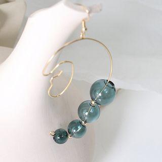 Bubble Wirework Dangle Earring