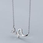 925 Sterling Silver Bird Necklace As Shown In Figure - One Size