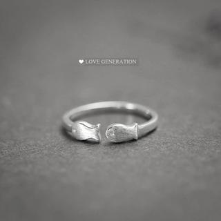 Fish Ring As Figure - One Size