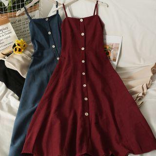Sleeveless Midi Dress In 5 Colors