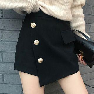 Asymmetric Mini Skorts