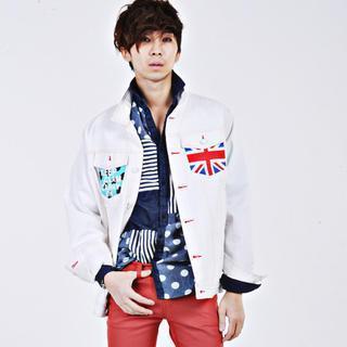 Printed Denim Jacket