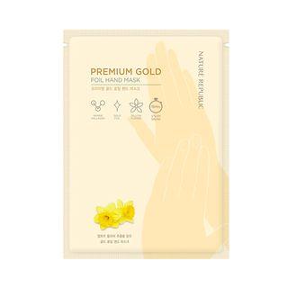 Nature Republic - Premium Gold Foil Hand Mask 1pair 12ml