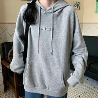 Long-sleeve Embossed Hoodie