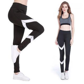 Chevron Yoga Pants